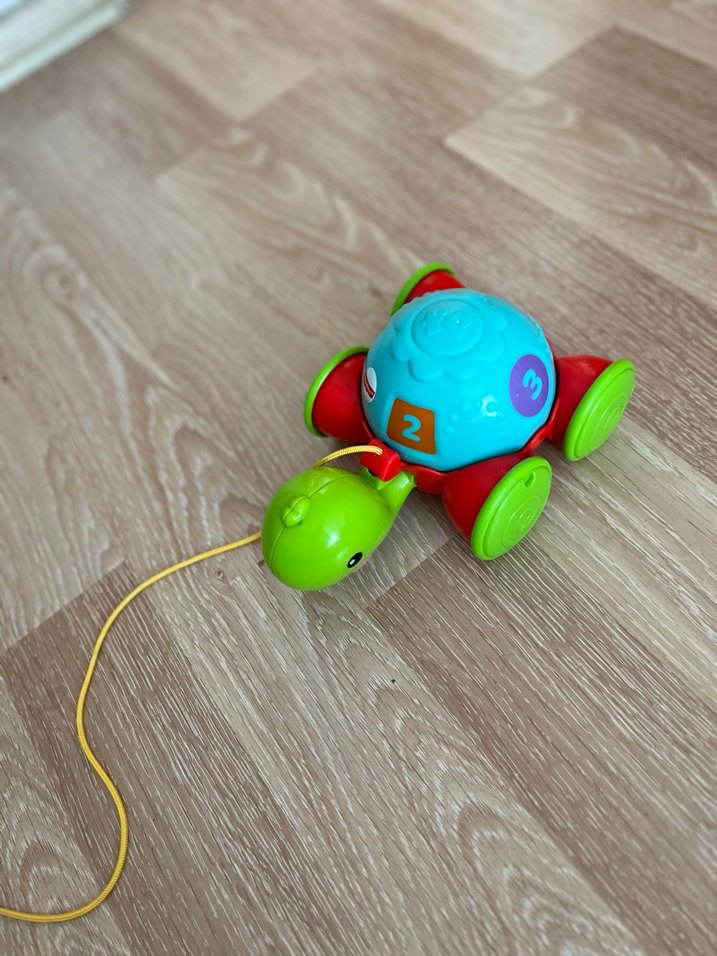 Renkli Çekmeli Kaplumbağa Eğitici Oyuncak - Görsel 2