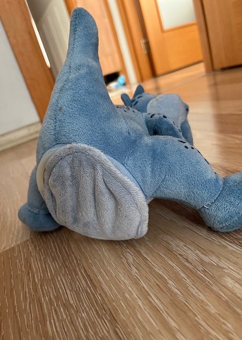 Gri Peluş Oyuncak Dinozor - Görsel 3