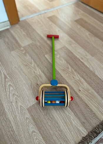 Renkli Ahşap Müzikli Yürüyüş Oyuncağı - Görsel 2