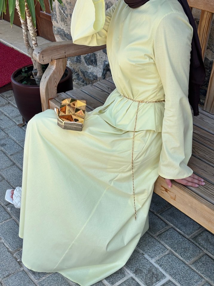 Tasarım Etek takım poplin kumaş yazlık - Görsel 3