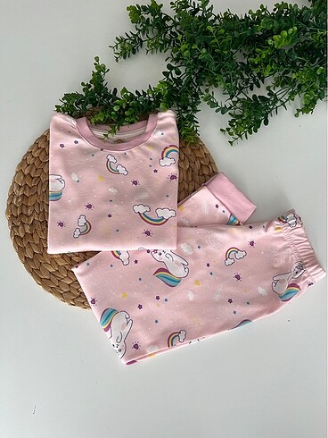 Pembe kız çocuk pijama