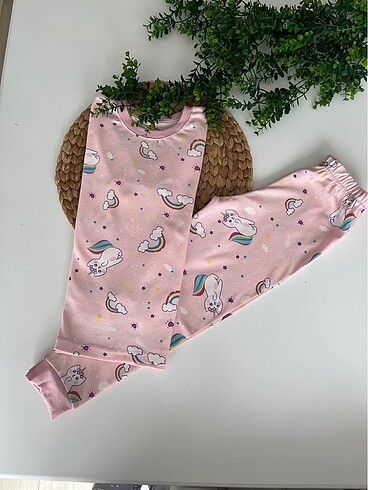 Diğer Pembe kız çocuk pijama