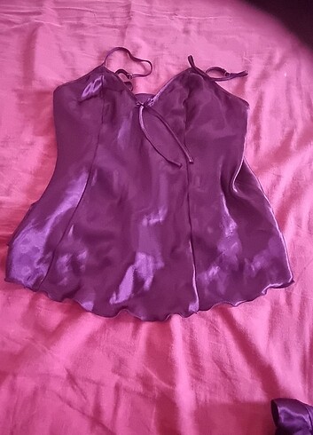 m Beden mor Renk Pijama 