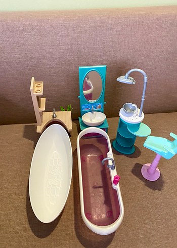 #Barbie banyo seti ve dişci seti toplam fiyattır - Görsel 2