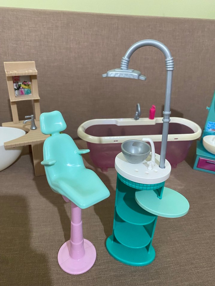 #Barbie banyo seti ve dişci seti toplam fiyattır - Görsel 5