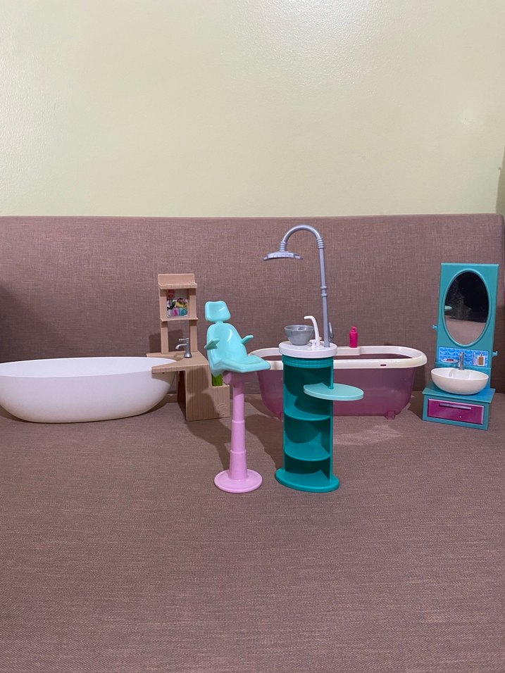 #Barbie banyo seti ve dişci seti toplam fiyattır - Görsel 4