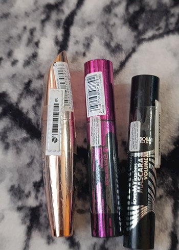 Çok Renkli Koyu Maskara Seti - Görsel 3