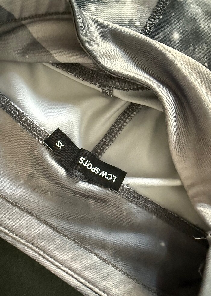 lcw s beden desenli ikili tayt - Görsel 4