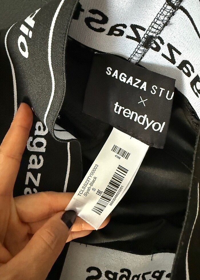 Sagaza siyah  tayt - Görsel 2