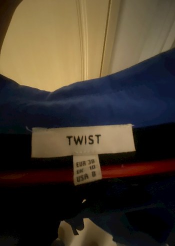 Düğmeli şaka mavi siyah sloganlı Uzun Kollu Kadın Gömlek - Görsel 4