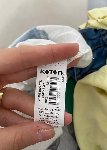 Koton Beyaz Baskılı Erkek Çocuk Tişörtü