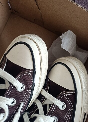 36,5 Beden kahverengi Renk Converse Chuck Taylor 70 Kahverengi
