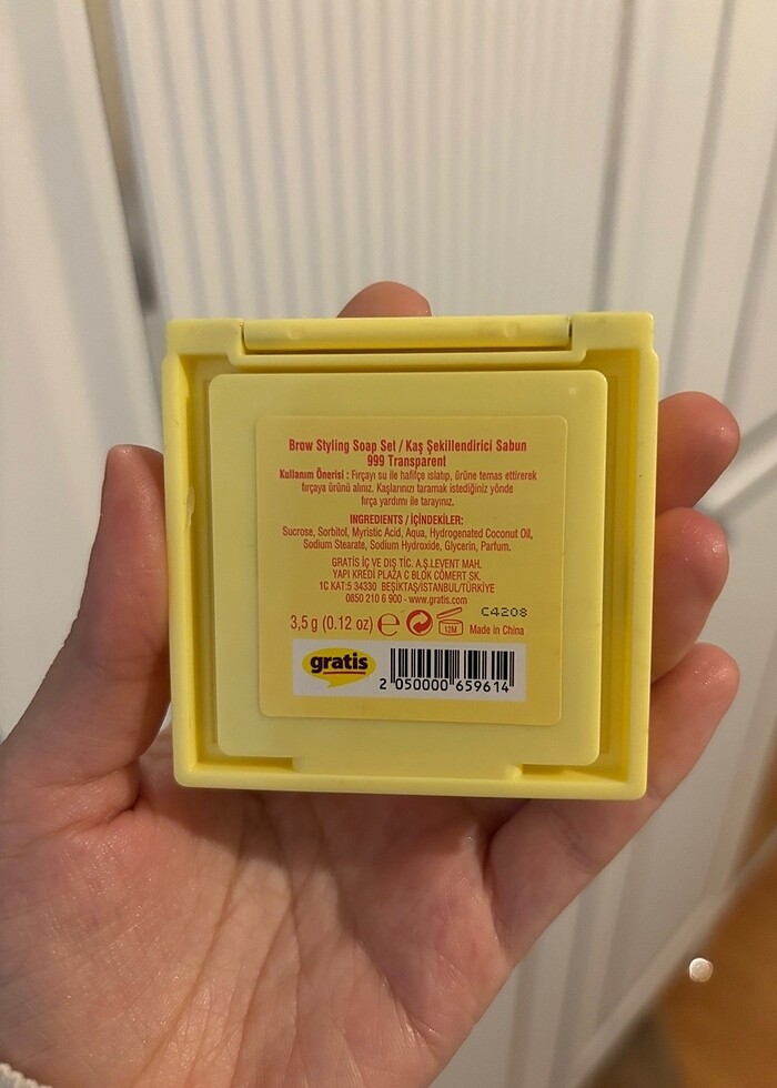 Kaş şekillendirici sabun - Görsel 2