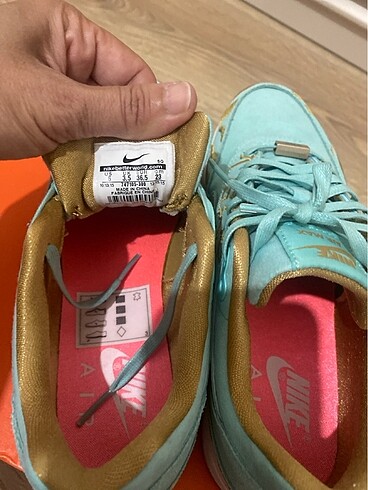36,5 Beden turkuaz Renk Nike özel seri spor ayakkabı