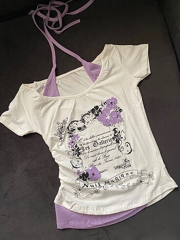 Bağlamalı crop top
