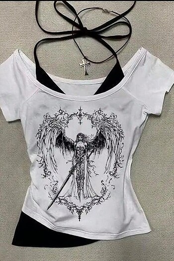 Gothic y2k pinterest bluz