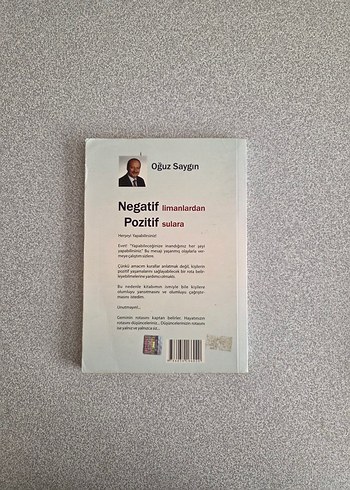  Kitap Negatif Limanlardan Pozitif Sulara - Oğuz Saygın