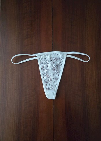 Beyaz Dantel Sütyen Takımı 5 parça - Görsel 3