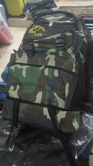 BÜYÜK RAMBO MODEL #KAMP #BALIK #DAĞCI #SEYAHAT ÇANTASI ?SIYAH DA
