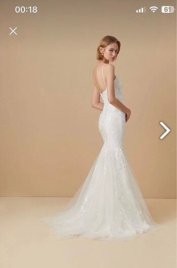 Oleg cassini gelinlik - Görsel 6