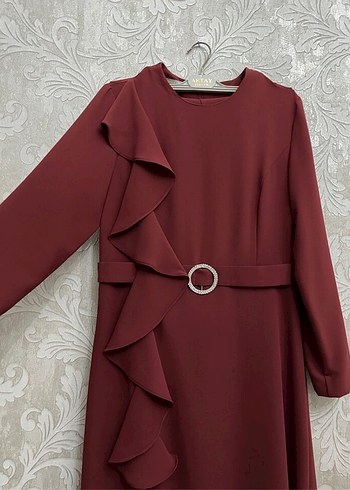 Kiremit Tesettür abiye takım - Görsel 2