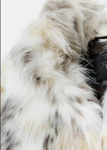 Zara  Kürk Ceket - Görsel 8