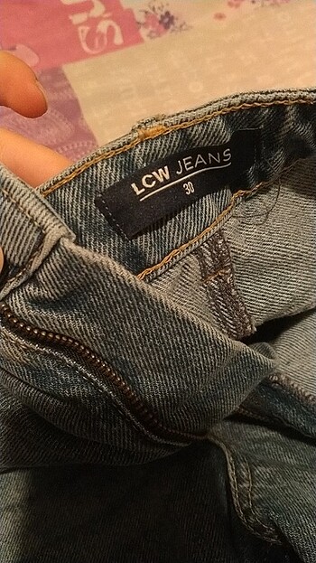 30 Beden mavi Renk KADIN PANTOLON LCW