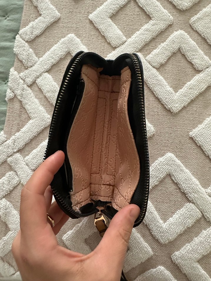 Kahverengi Süet Kadın El Çantası&cüzdan - Görsel 2