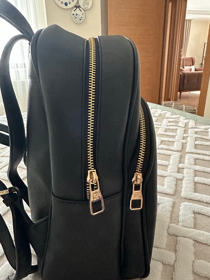 Pierre Cardin Deri Kadın Sırt Çantası - Görsel 3