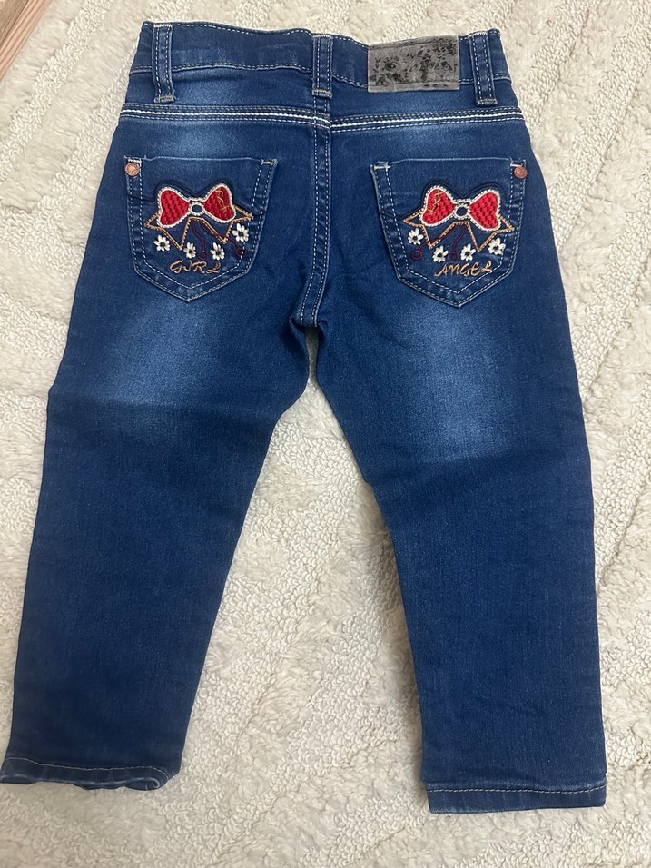 LCW Çocuk Mavi Denim Pantolon - Görsel 2