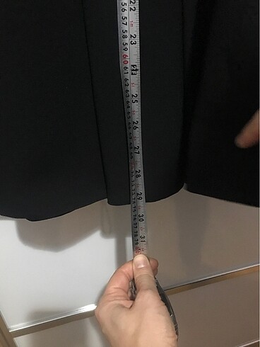 Siyah krep kumaş arkası bürümcüklü mezuniyet elbisesi - Görsel 5