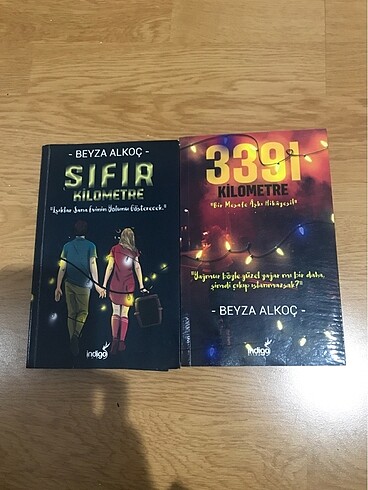 Beyza Alkoç: 0000 ve 3391 kilometre kitapları