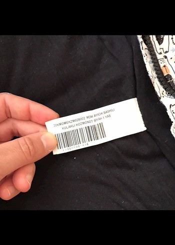 Astronot kulaklı 1 yaş Kapüşonlu Desenli Gri Bebek Tulumu - Görsel 6