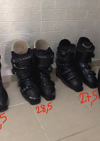 Erkek Siyah Bağcıklı Kayak Botu rassignol 28,8 - Görsel 7