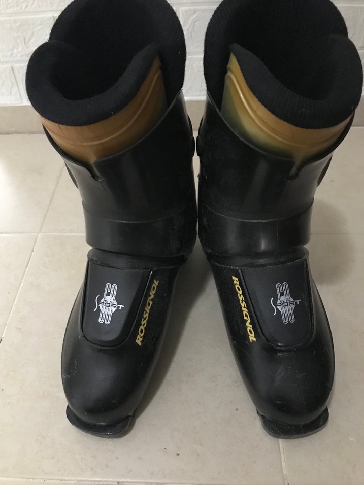 Erkek Siyah Bağcıklı Kayak Botu rassignol 28,8 - Görsel 5