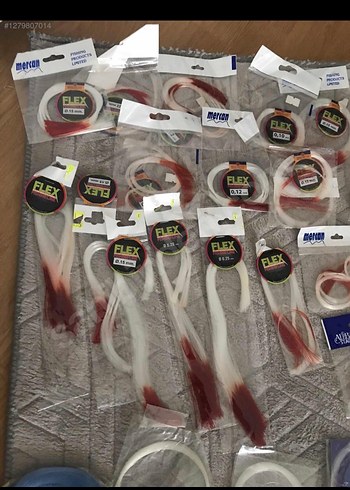 Misina çapari simler tüyler olta malzemeleri - Görsel 8