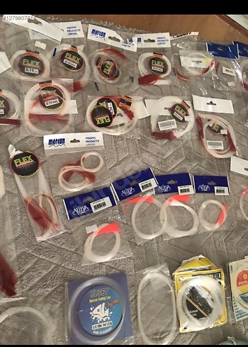 Misina çapari simler tüyler olta malzemeleri - Görsel 7