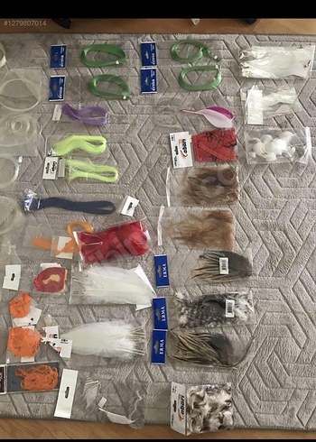 Misina çapari simler tüyler olta malzemeleri - Görsel 9