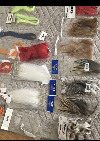 Misina çapari simler tüyler olta malzemeleri - Görsel 2