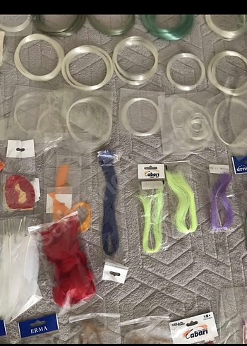 Misina çapari simler tüyler olta malzemeleri - Görsel 3