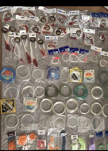 Misina çapari simler tüyler olta malzemeleri - Görsel 10