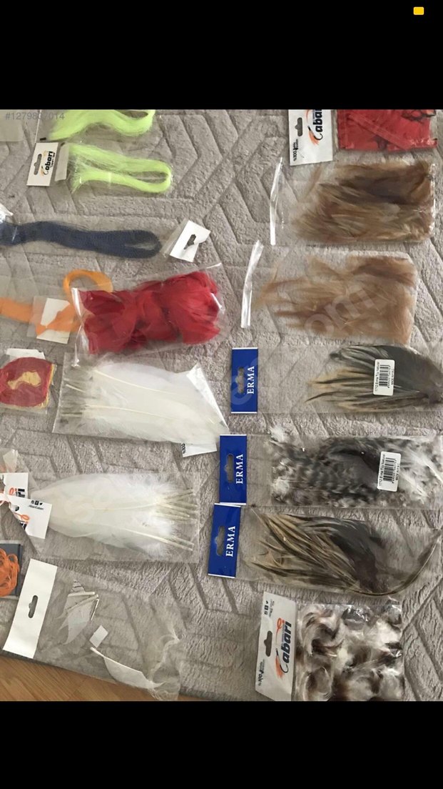 Misina çapari simler tüyler olta malzemeleri - Görsel 2