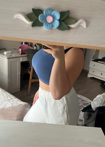 Stradivarius keten pantolon - Görsel 3