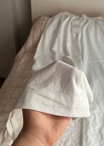 Stradivarius keten pantolon - Görsel 5