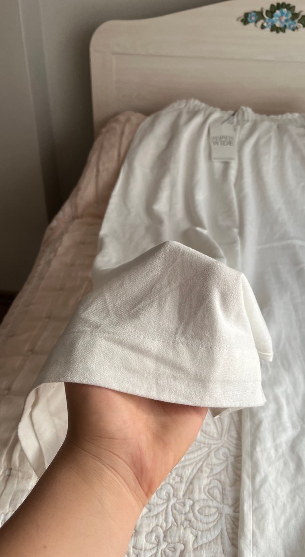 Stradivarius keten pantolon - Görsel 5