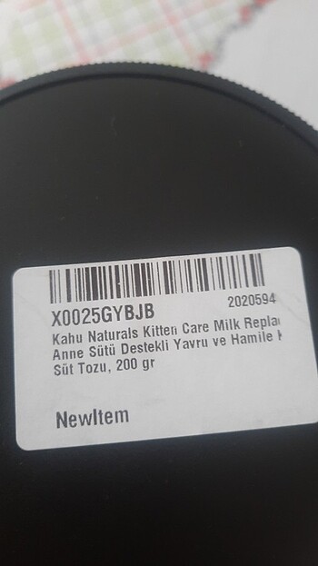  KAHU NATURALS KEDI SÜT TOZU