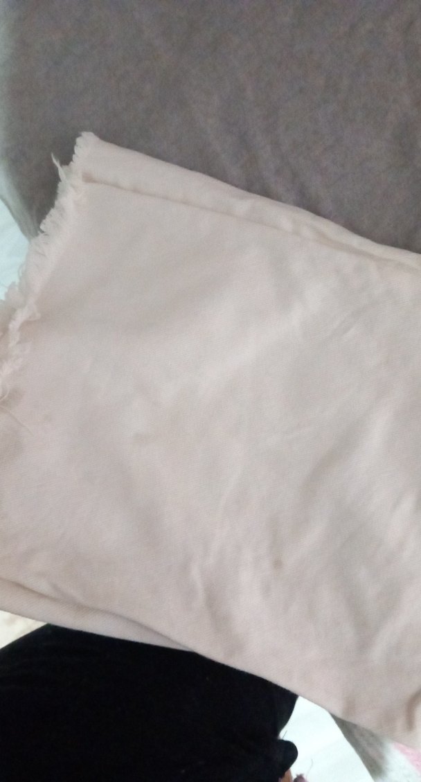 Beyaz Pamuklu Rahat Kesim Kadın Pantolon - Görsel 3