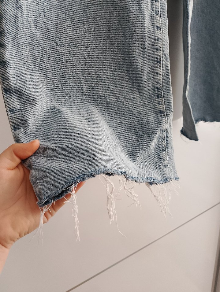 Pastel Mavi Rahat Kesim Kadın Denim Pantolon - Görsel 2