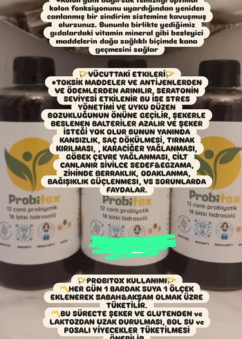 ProbitoX Prebiyotik İçeren Kolon Temizliği Şampuanı - Görsel 3