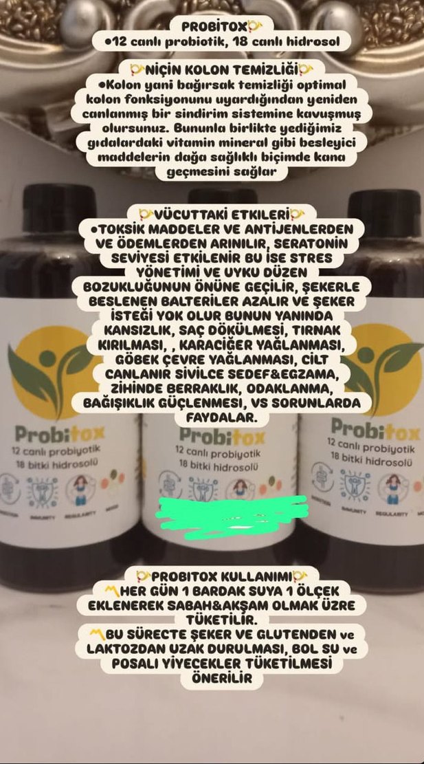 ProbitoX Prebiyotik İçeren Kolon Temizliği Şampuanı - Görsel 3